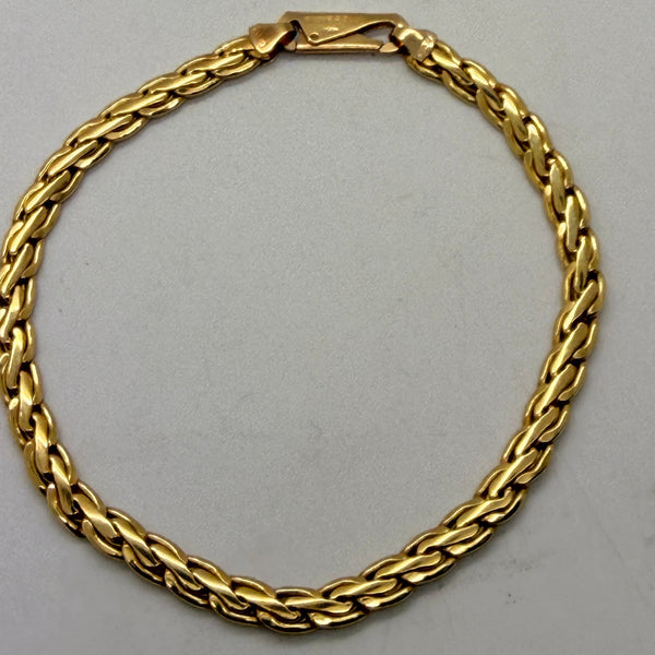 Bracelet Gourmette en Or Jaune 18K 6 Grs