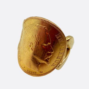 Bague Napoléon en Or Jaune 18k - 11.48g