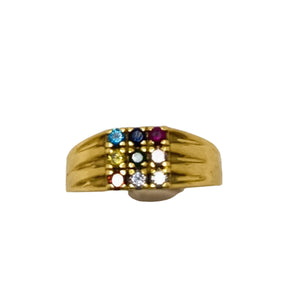 Bague en Or Jaune 18K - 4.20G - Taille 66