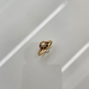 Bague en Or jaune 18K - Taille 52 - 2.43G