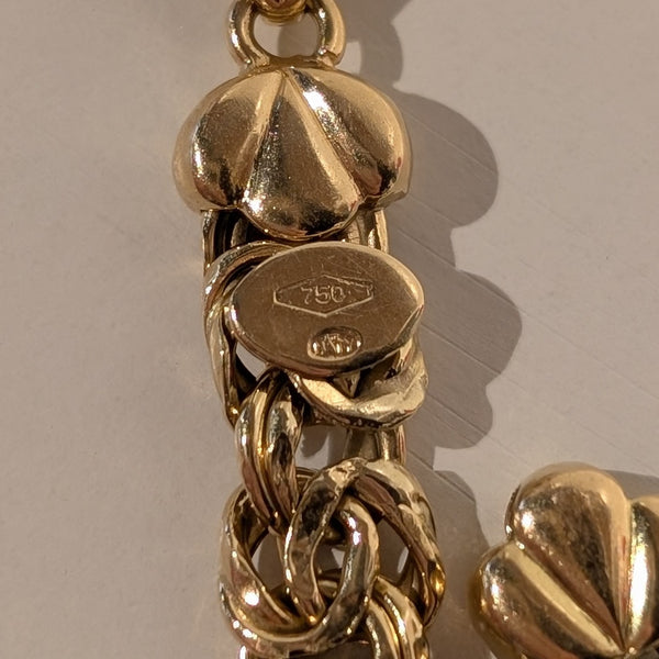 Bracelet en Or Jaune 18K - 8.36 G