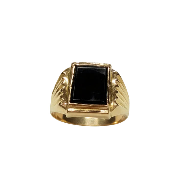 Bague en Or jaune 18K - Taille 72