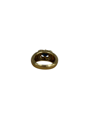 Bagues en or jaune 18 K - Taille : 56 - 14.23 G