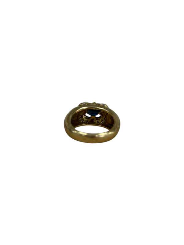 Bagues en or jaune 18 K - Taille : 56 - 14.23 G