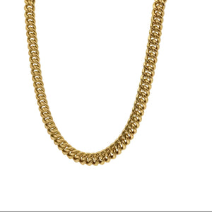 Collier Ras du Cou en Or Jaune 18 Carats