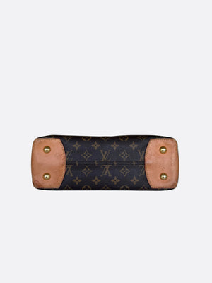 Sac à main Louis Vuitton Wilshire vintage en toile monogramme