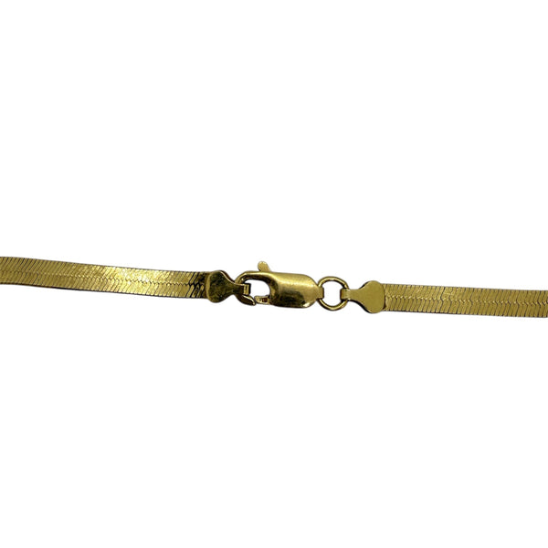 Collier Ras du Cou en Or Jaune - 9.29g