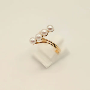 Bague Or Jaune 18 K -  Taille 55.5 - 2.77 G