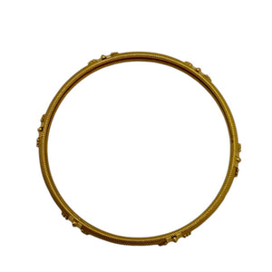 Bracelet Jonc en Or Jaune 22K 15.13 Grs