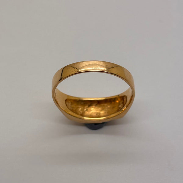 Chevalière Or Jaune 18 carats - Taille 68