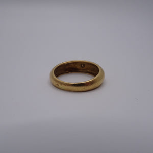 Bague c en or jaune 750 18 Carats Taille-54