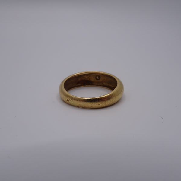 Bague c en or jaune 750 18 Carats Taille-54