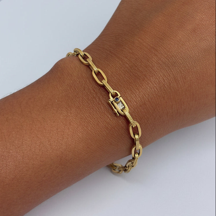 Bracelet en Or Jaune 18K - 3.43Grs