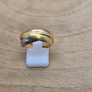 Bague Alliance en Or Jaune, Rose ou Blanc 18 Carats - T 56