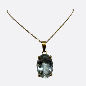 Pendentif Solitaire Or Jaune 18k - 5.49 G
