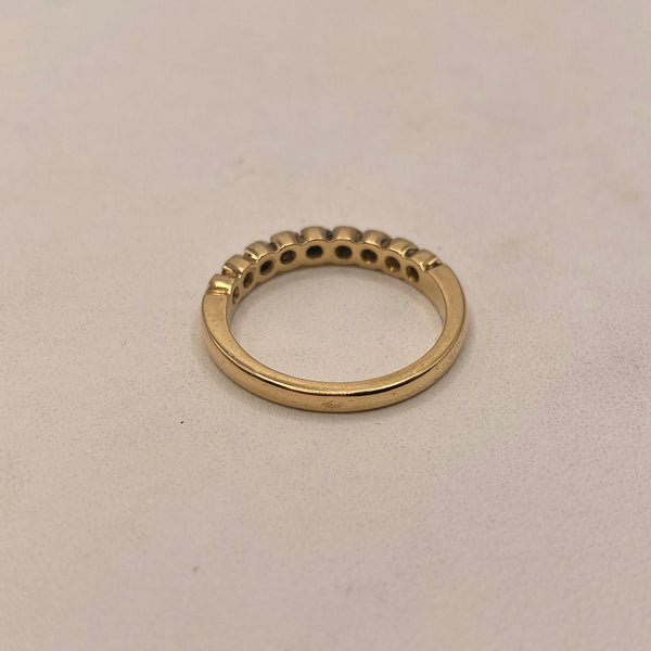 Jolie Bague en Or Jaune 18K - T53