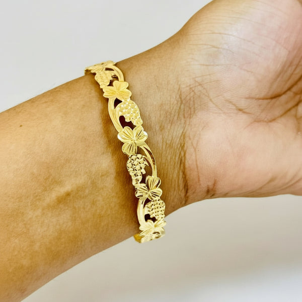 Bracelet Jonc en Or Jaune 18K - 13.19g