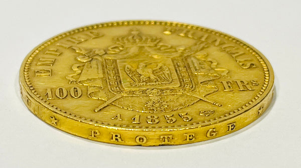 Pièce 100 Francs Napoléon en Or Jaune 20K - 32.24