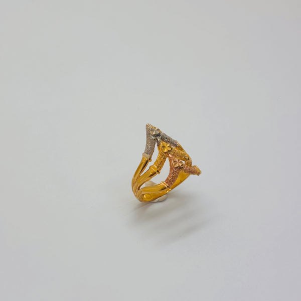 Bague en 3 ors 22K Taille-51