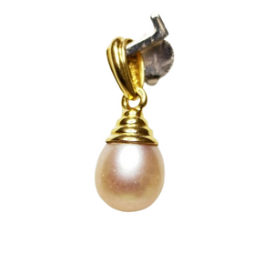 Pendentif Solitaire en Or Jaune 18K 1.68 Grs