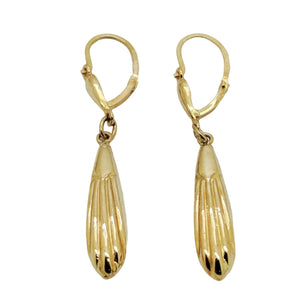 Boucles d'oreilles en or jaune 18K - 1.57 G