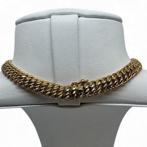 Collier en or jaune 18K - 47.25 G