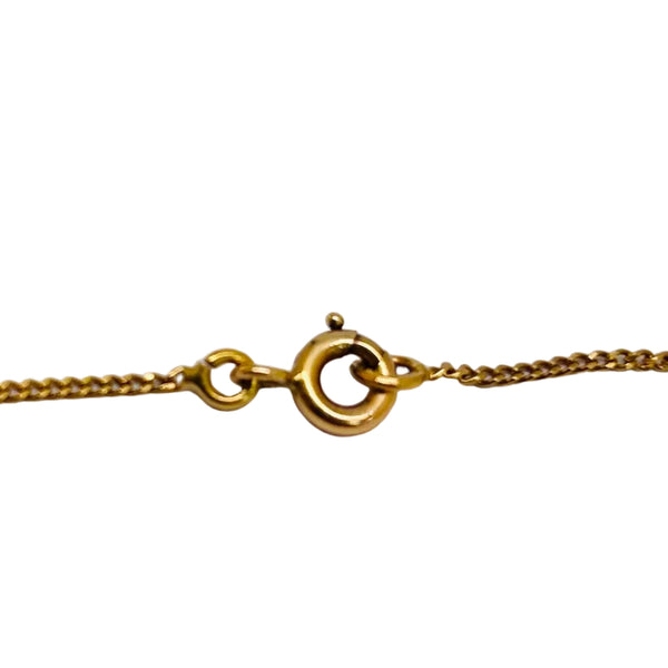 Collier Chaine Or Jaune 18 Carats Fantaisie