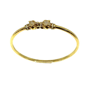 Bracelet jonc en or jaune 18K