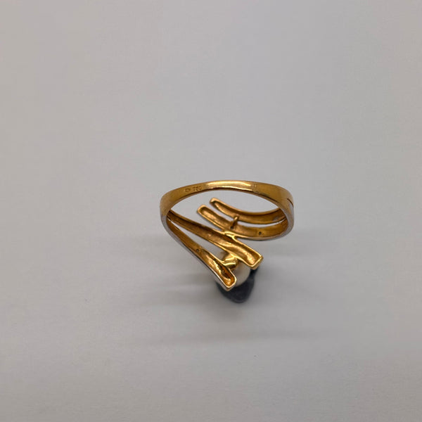 Bague en Or Jaune 18K - Taille 51