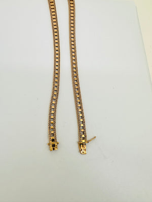 Collier Ras du Cou Or Jaune 18K 36.17 Grs