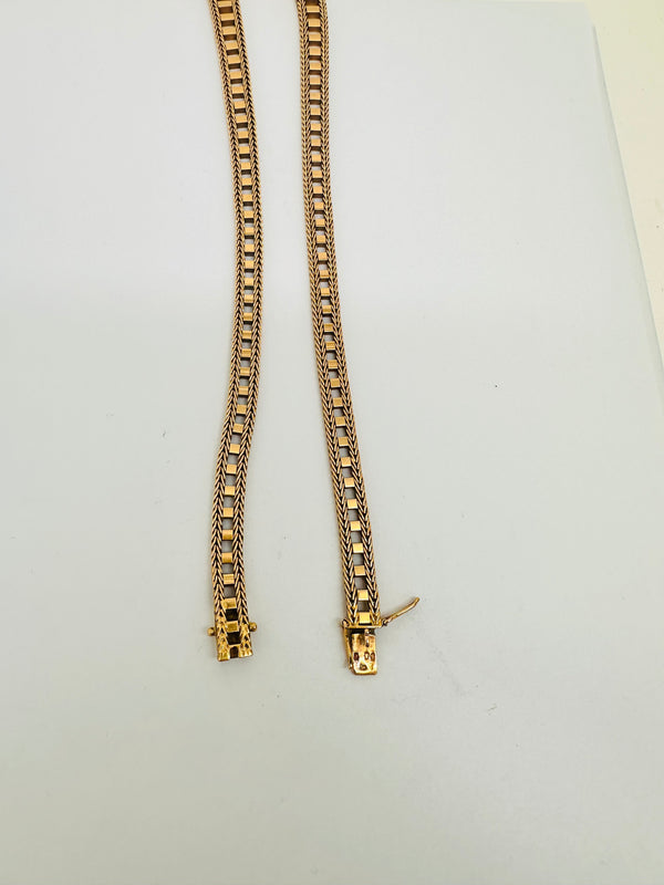 Collier Ras du Cou Or Jaune 18K 36.17 Grs
