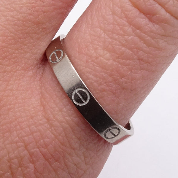 Bague en Or blanc 18K - Taille 63