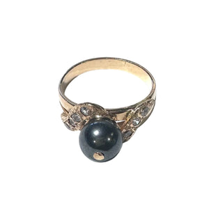 Bague Empierrée Or Jaune 18K