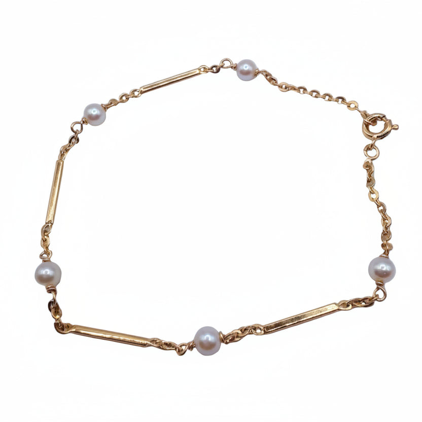 Bracelet Maillon en Or Jaune 18K - 2.65G