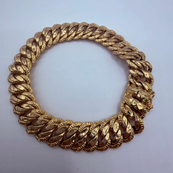 Bracelet en Or Jaune 18K - 21.39G