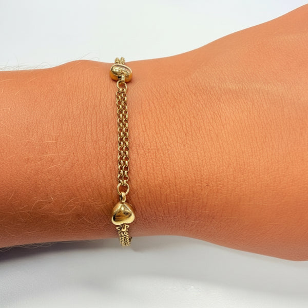 Bracelet en Or Jaune 18K - 4.92g