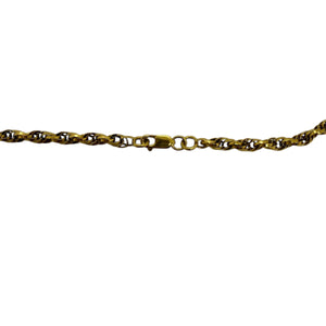 Collier Ras du Cou en Or Jaune 18K - 5.44g