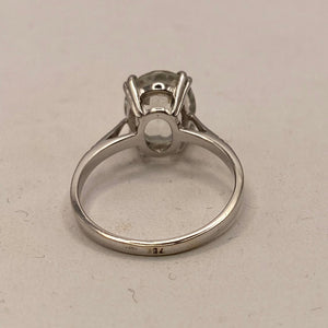 Bague en Or Blanc 18 Carats - Taille 55