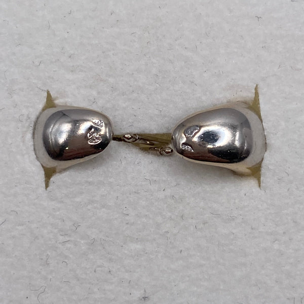 Boucles d'oreilles en or blanc 18k -  5 G