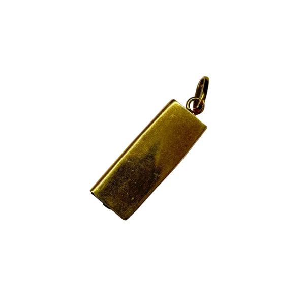 Pendentif Tiki en Or Jaune 18K