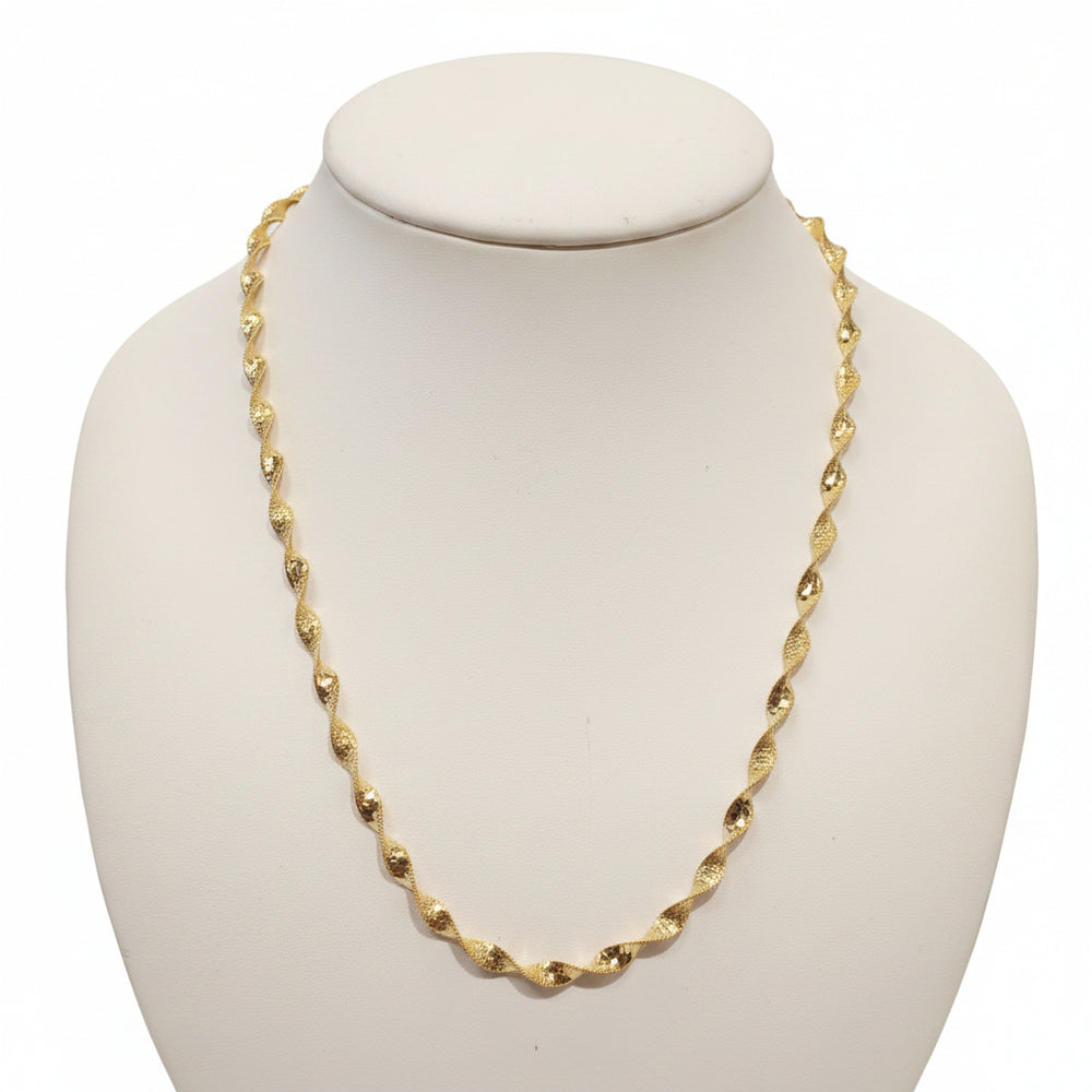 Collier en Or Jaune 18K - 8.37G - 44.5CM