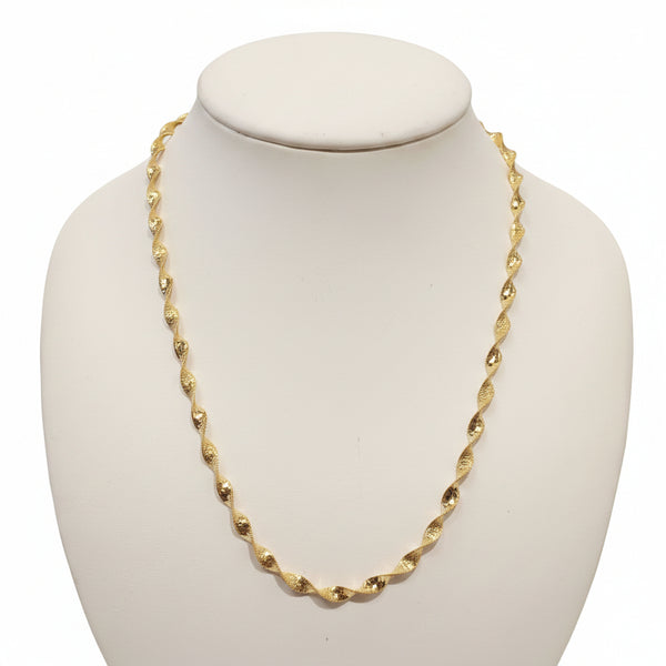 Collier en Or Jaune 18K - 8.37G - 44.5CM
