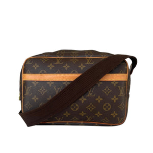 Sac à bandoulière Louis Vuitton  en toile Monogram marron,
