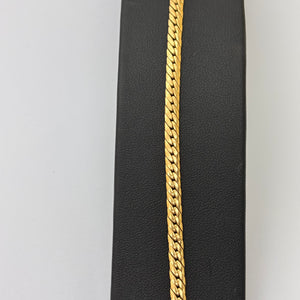 Bracelet Anglaise Or Jaune 18K 6.50g