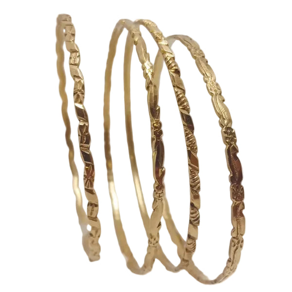 Bracelet Semainier en Or Jaune 18K - 31.06Grs