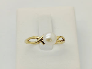 Bague en Or Jaune 18K Taille-55