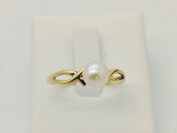 Bague en Or Jaune 18K Taille-55