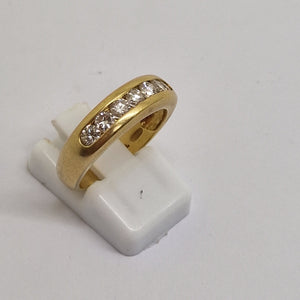 Bague Demi Tour en or jaune 18K Taille-54