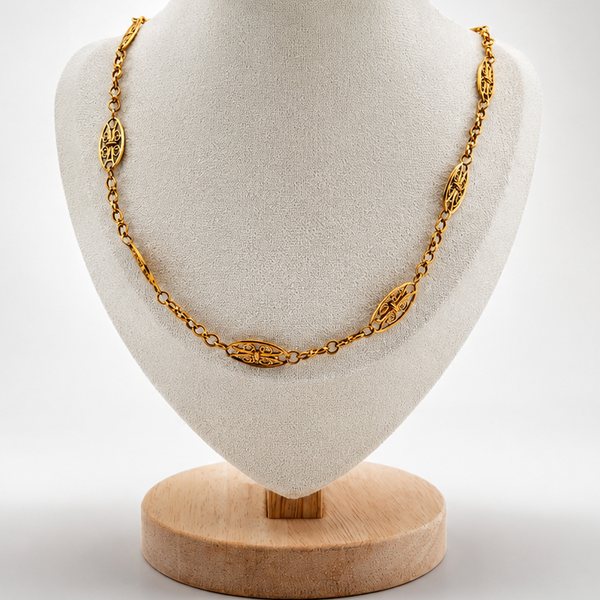 Collier Sautoir en Or Jaune 18K - 48cm - 15.66gr