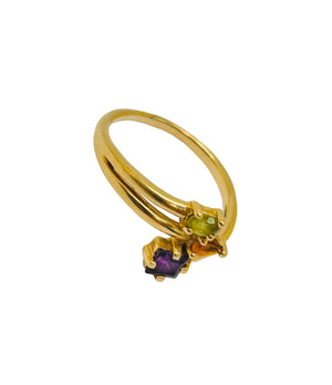 Bague en Or jaune 18K - 3.05 Grs - Taille 57
